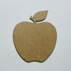 Apple Wooden Cutout