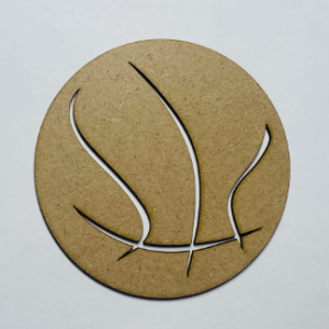 Basketball Wooden Cutout